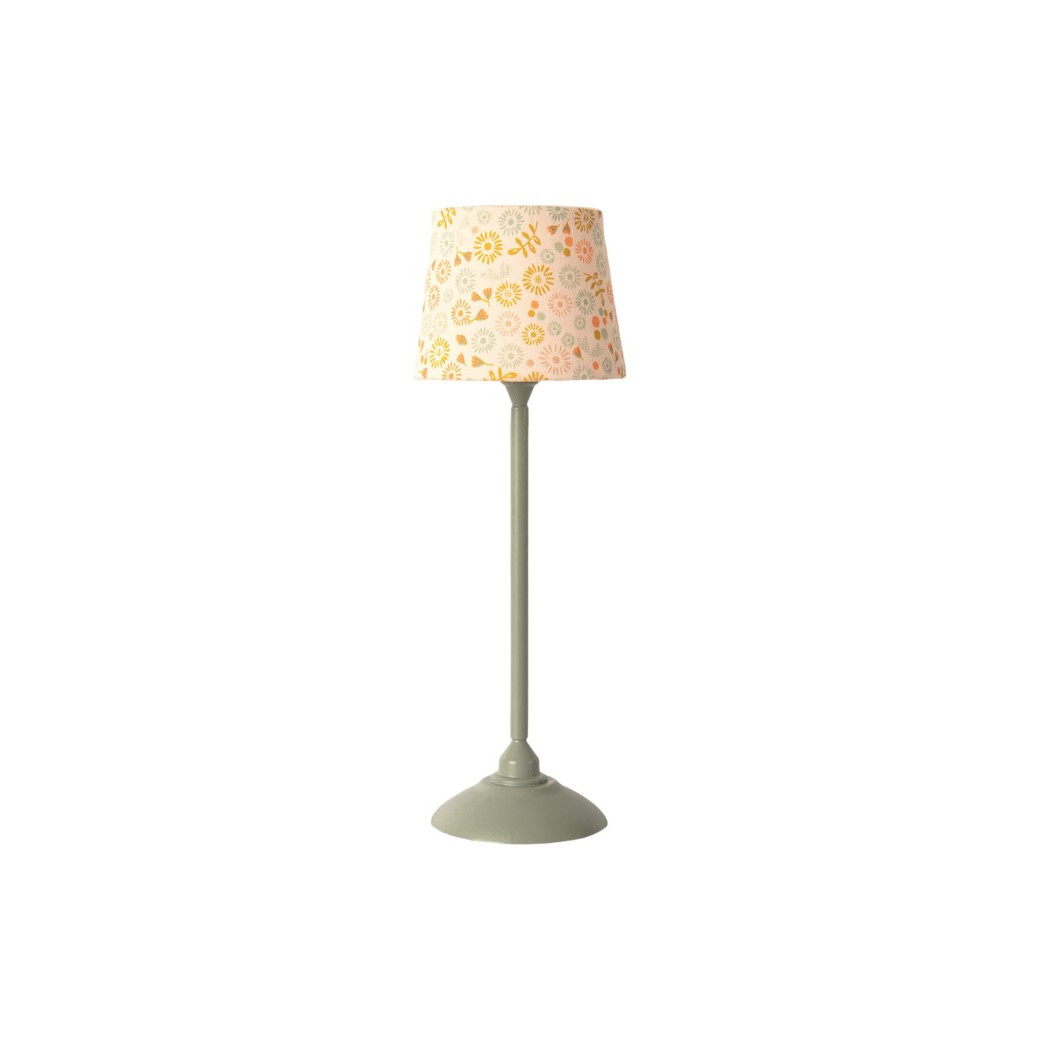 Miętowa Lampa Podłogowa - Miniature Floor Lamp Mint - Rozmiar Mini - Maileg