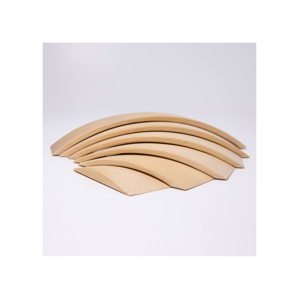 Drewniany Most - Grimm's Grimms - Kolekcja Naturalna -  Zabawka drewniana - Montessori