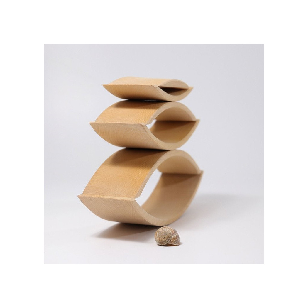 Drewniany Most - Grimm's Grimms - Kolekcja Naturalna -  Zabawka drewniana - Montessori