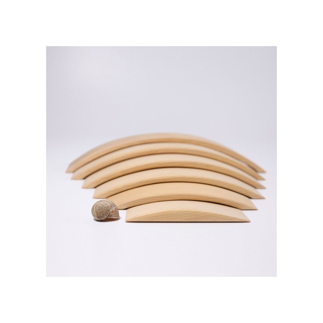 Drewniany Most - Grimm's Grimms - Kolekcja Naturalna -  Zabawka drewniana - Montessori