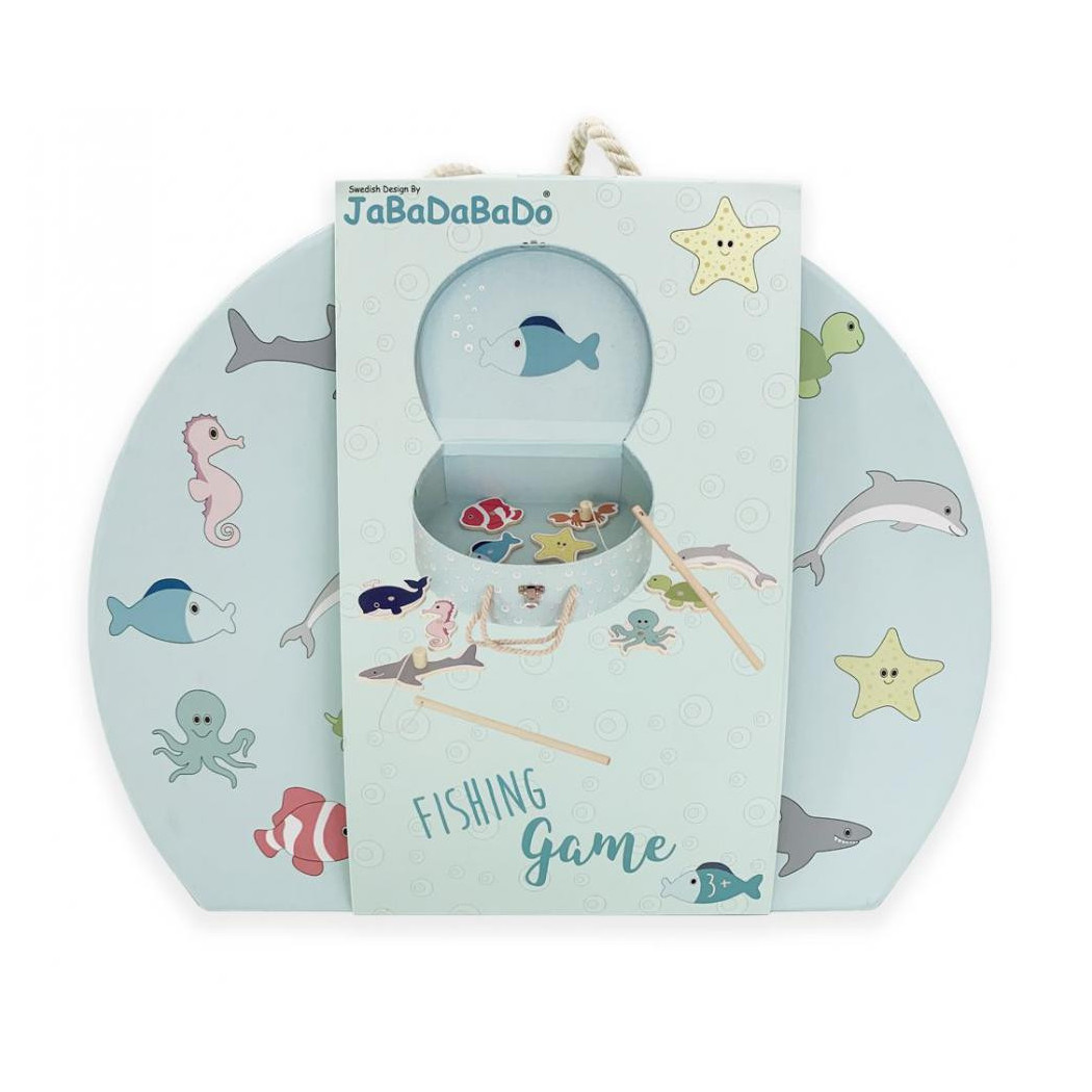 Łowienie Rybek -  Gra Zręcznościowa z Drewnianą Wędką - JaBaDaBaDo