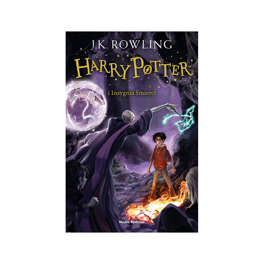 Miękka Kolorowa Oprawa - Harry Potter - J.K.Rowling - Zestaw Siedmiu Książek - Siedmiopak - MEDIA RODZINA