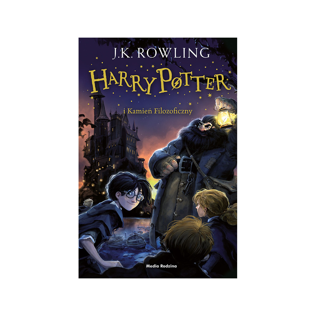 Twarda Kolorowa Oprawa - Harry Potter - J.K.Rowling - Zestaw Siedmiu Książek - Siedmiopak - MEDIA RODZINA