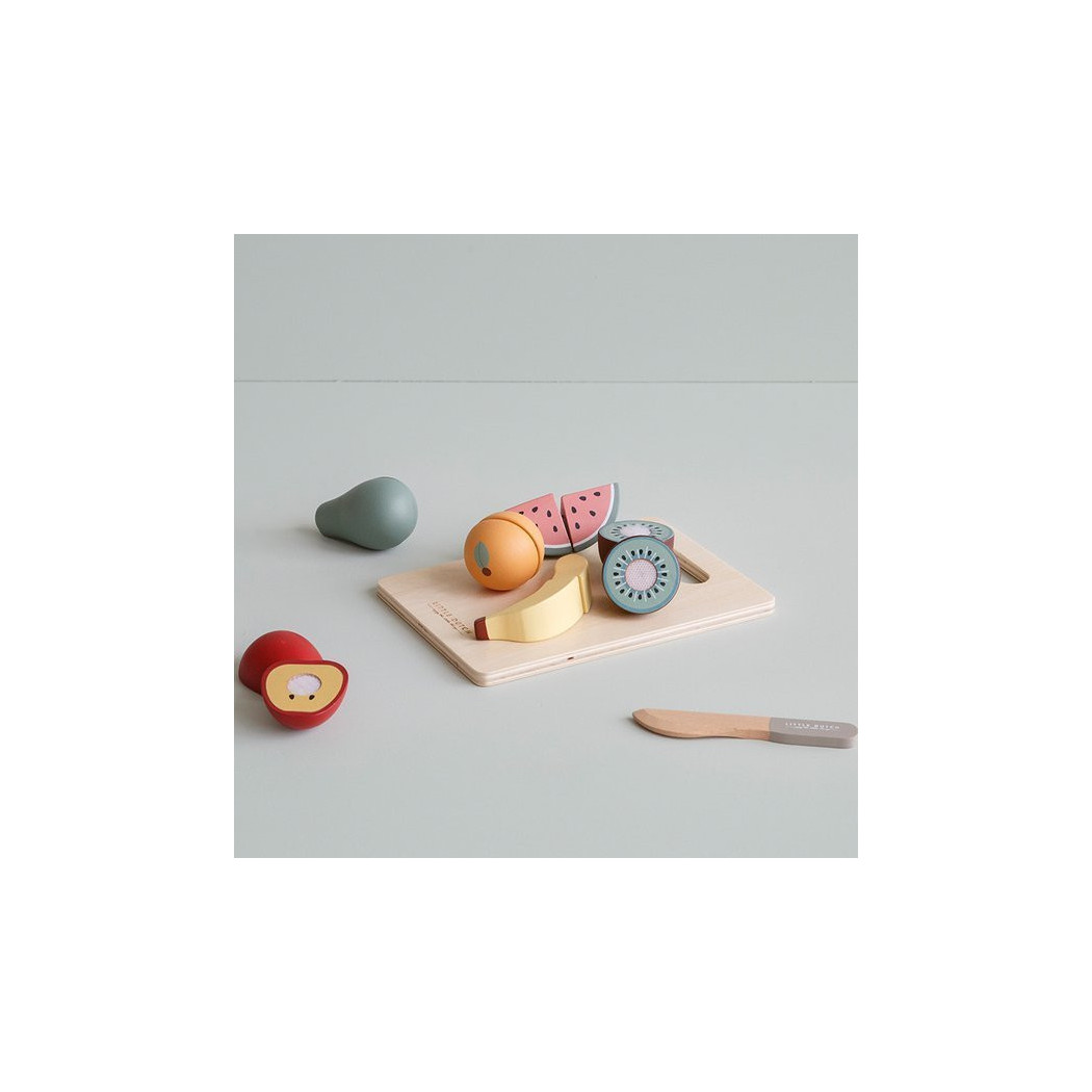 Deska Do Krojenia z Owocami - Little Dutch