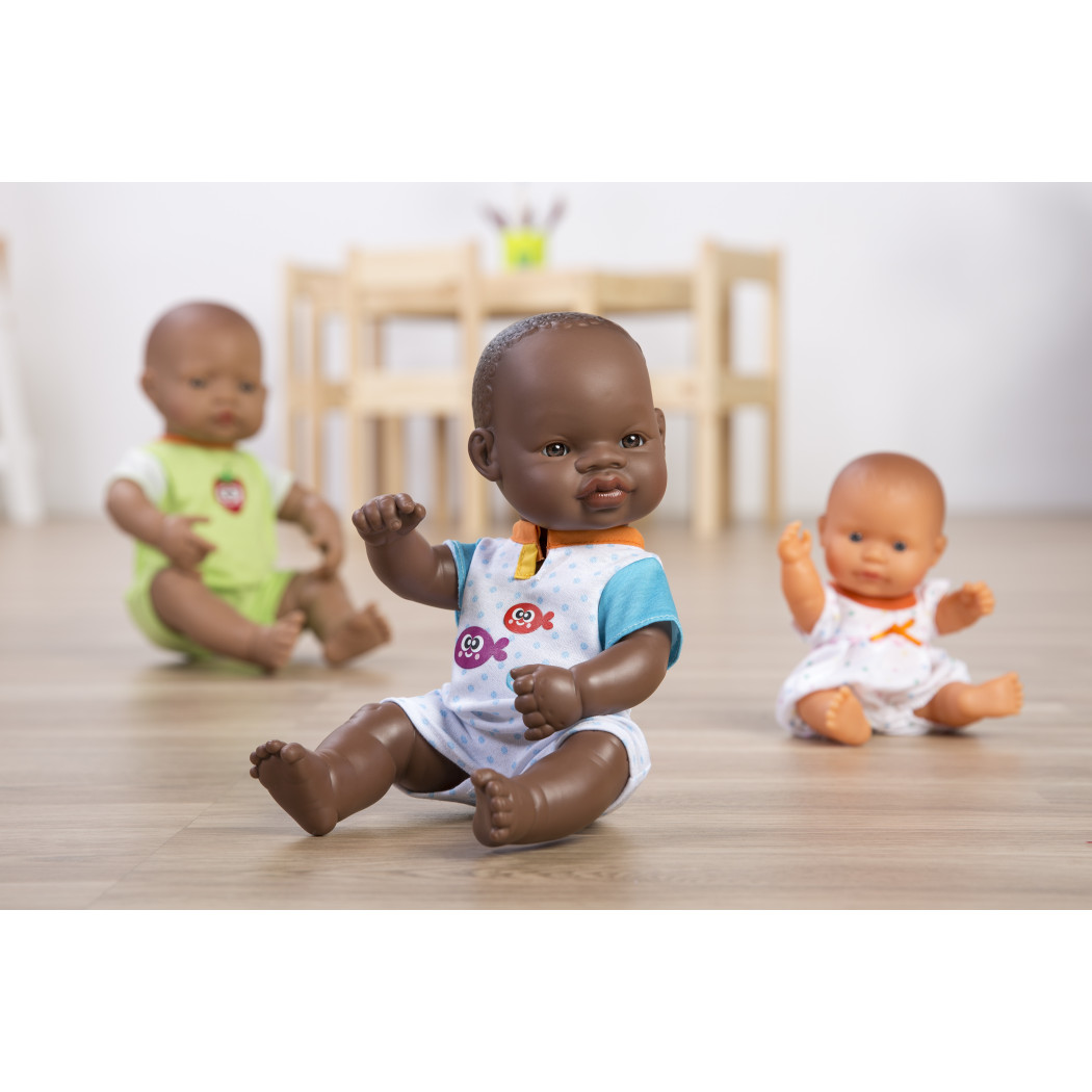 Europejczyk 21 cm - Lalka Chłopiec Europejczyk - Miniland Baby - Miniland