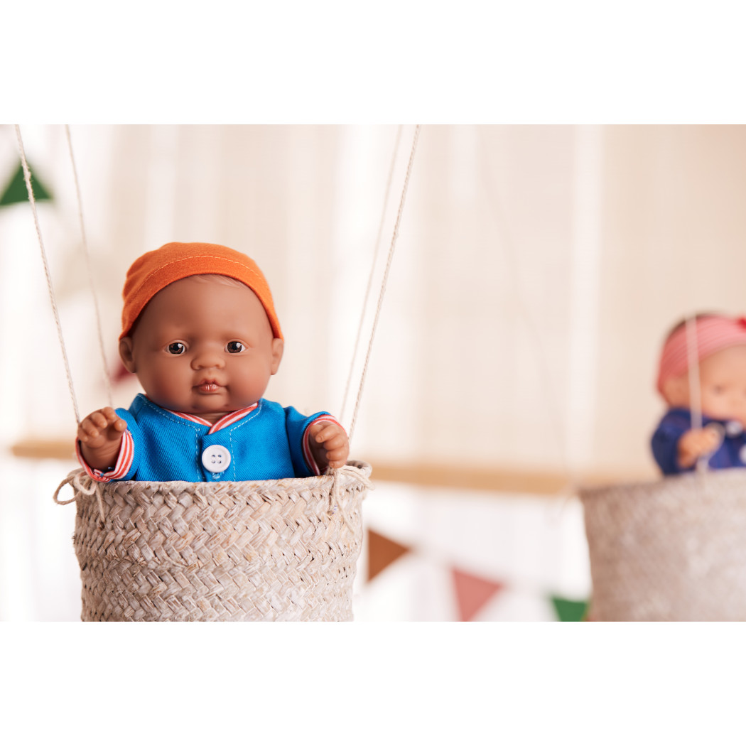 Hiszpanka 21 cm - Lalka Dziewczynka Hiszpańska - Miniland Baby - Miniland