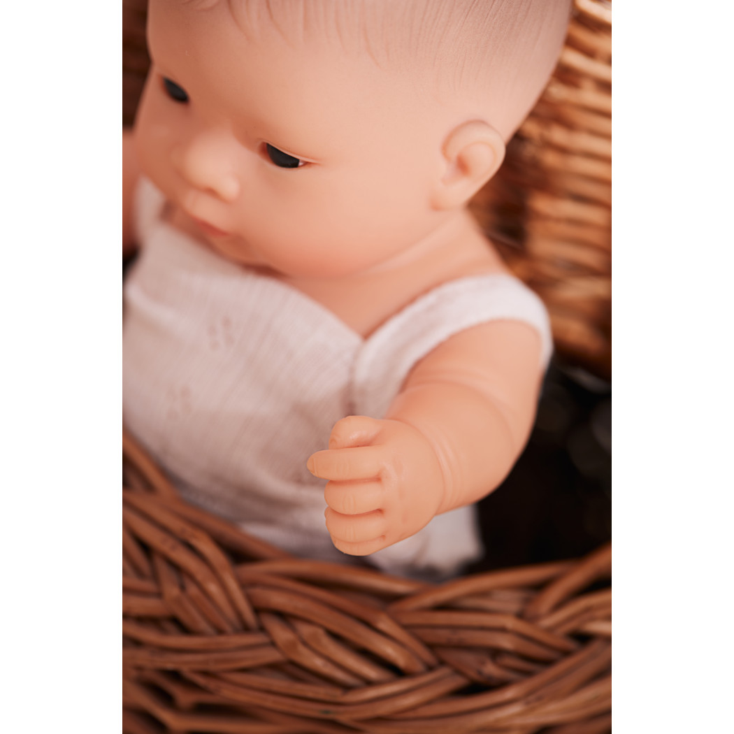 Azjatka 21 cm - Lalka Dziewczynka Azjatka - Miniland Baby - Miniland