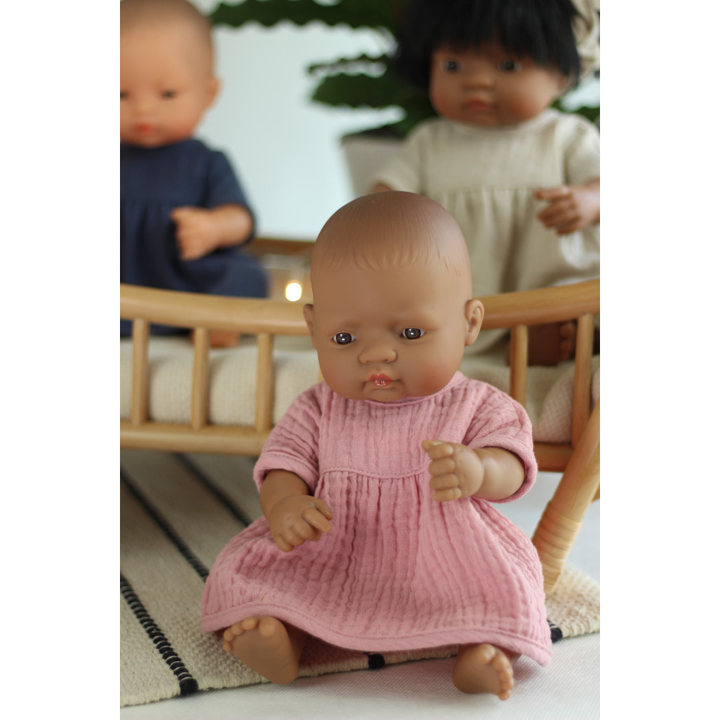 Hiszpanka 32 - Lalka Dziewczynka Hiszpanka 32 cm + Ubranko Miniland Baby - Miniland Doll - Miniland