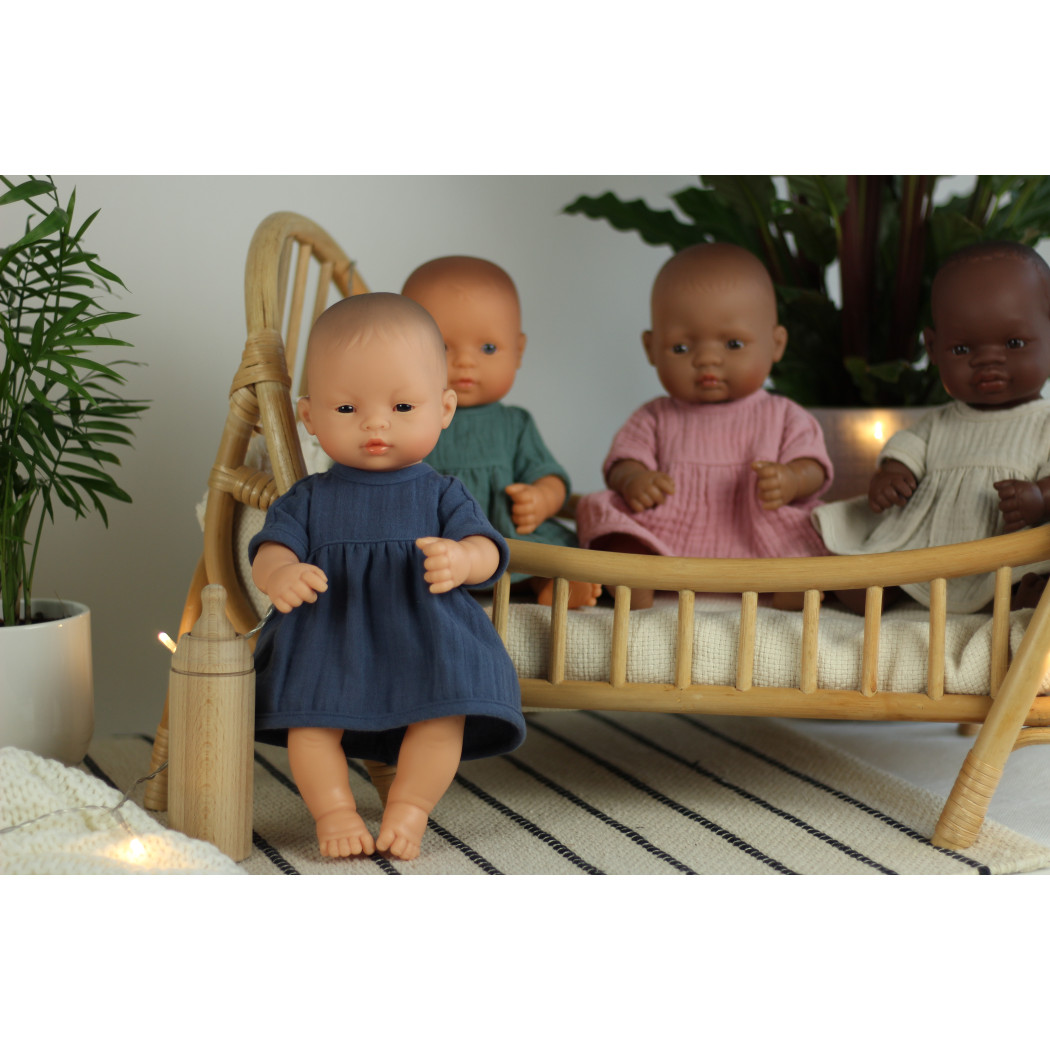 Hiszpanka 32 - Lalka Dziewczynka Hiszpanka 32 cm + Ubranko Miniland Baby - Miniland Doll - Miniland
