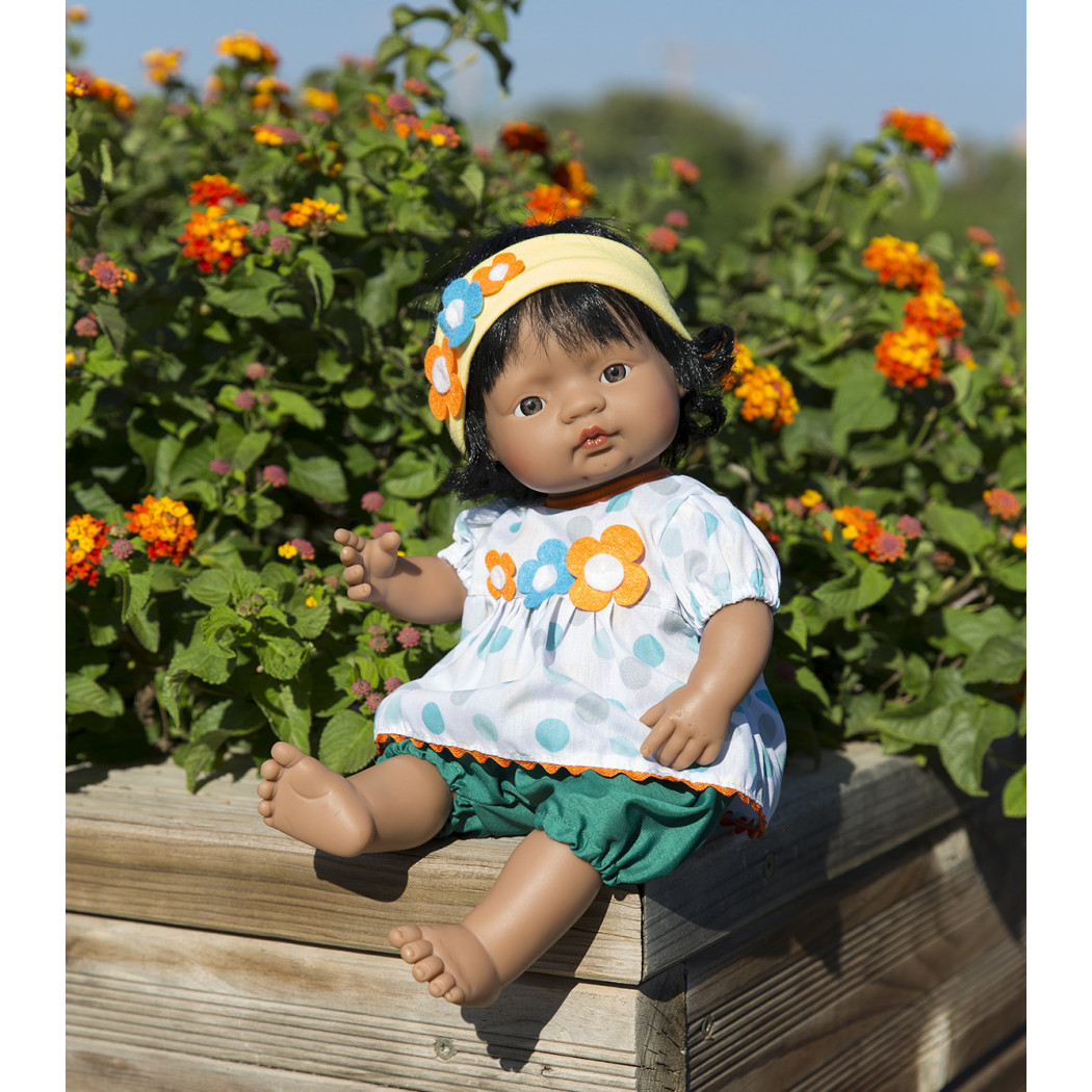 Hiszpanka 38 cm - Lalka Dziewczynka Hiszpanka - Miniland Doll - Miniland