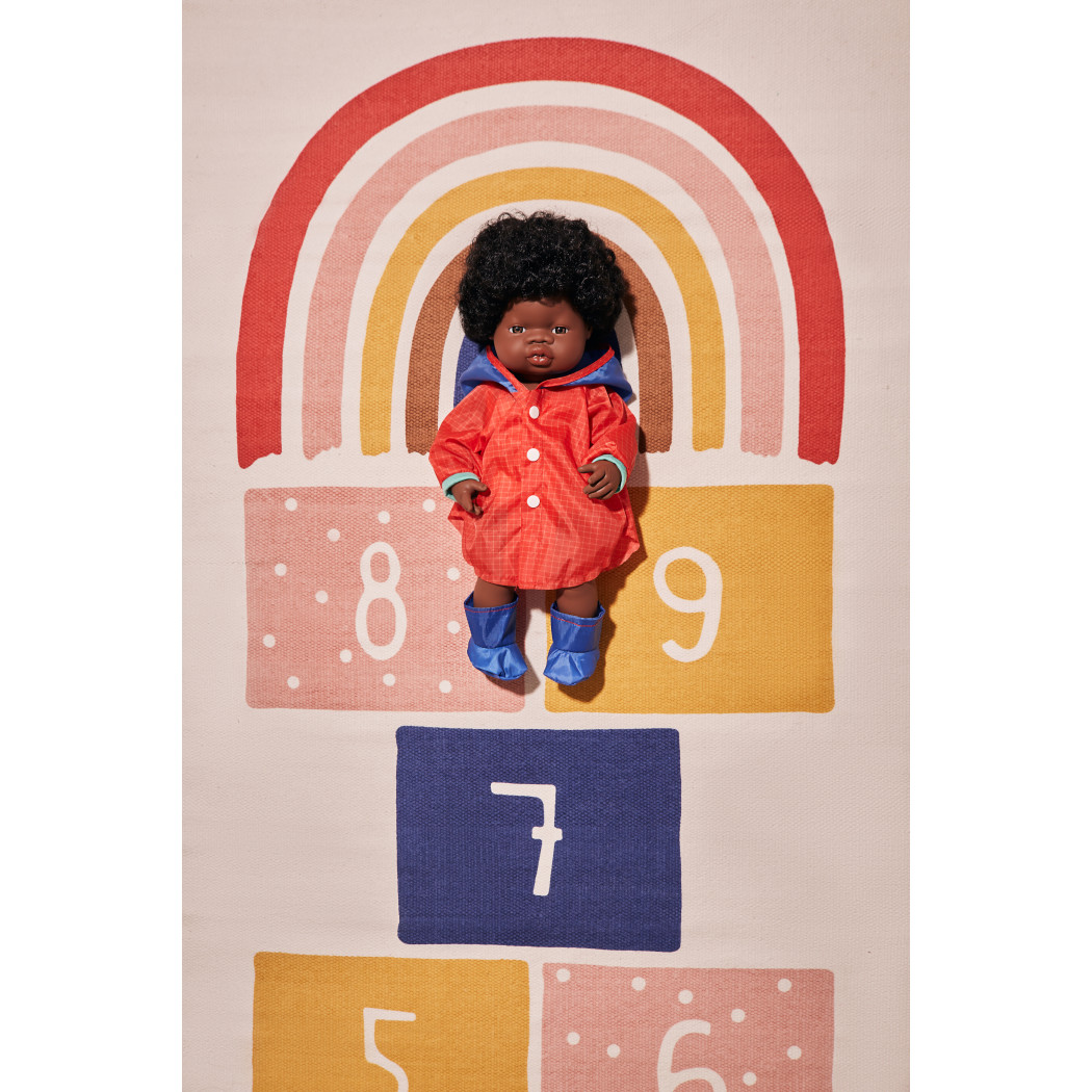 Afrykanka 38 cm - Lalka Dziewczynka Afrykanka - Miniland Doll - Miniland