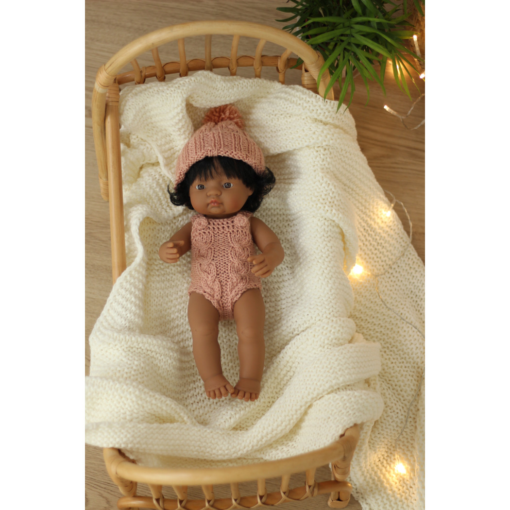 Hiszpanka 38 cm - Lalka Dziewczynka Hiszpanka - Miniland Doll - Miniland