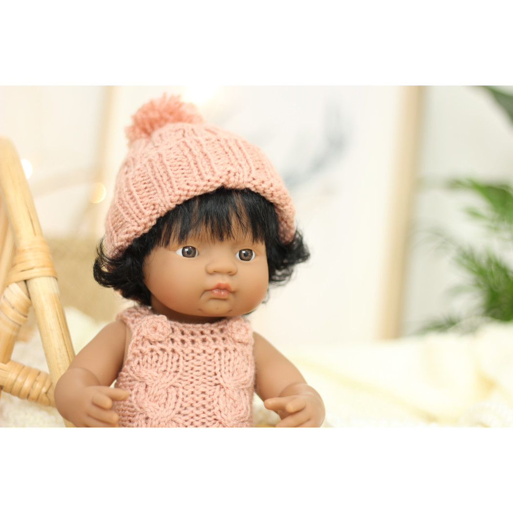 Hiszpanka 38 cm - Lalka Dziewczynka Hiszpanka - Miniland Doll - Miniland
