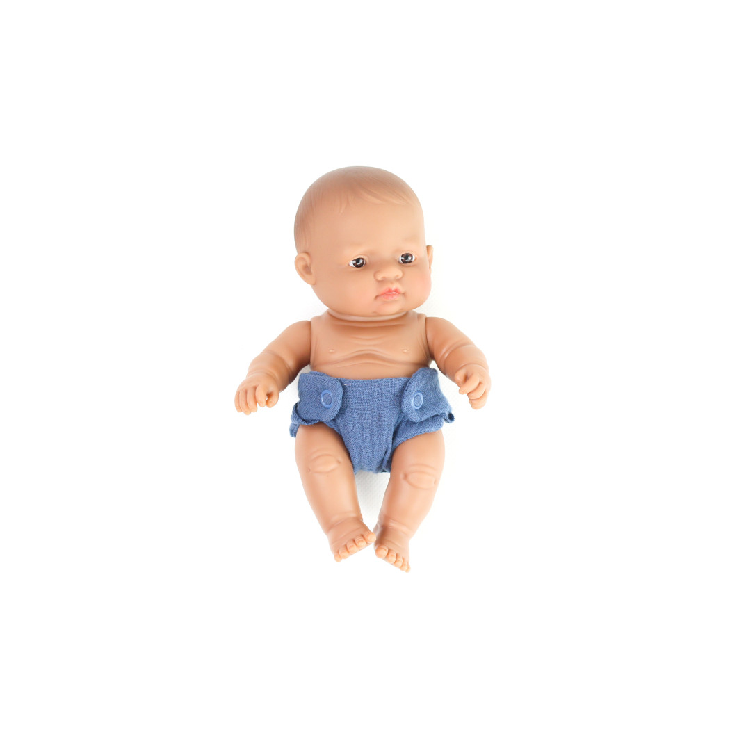 Hiszpanka 21 cm - Lalka Dziewczynka Hiszpańska - Miniland Baby - Miniland