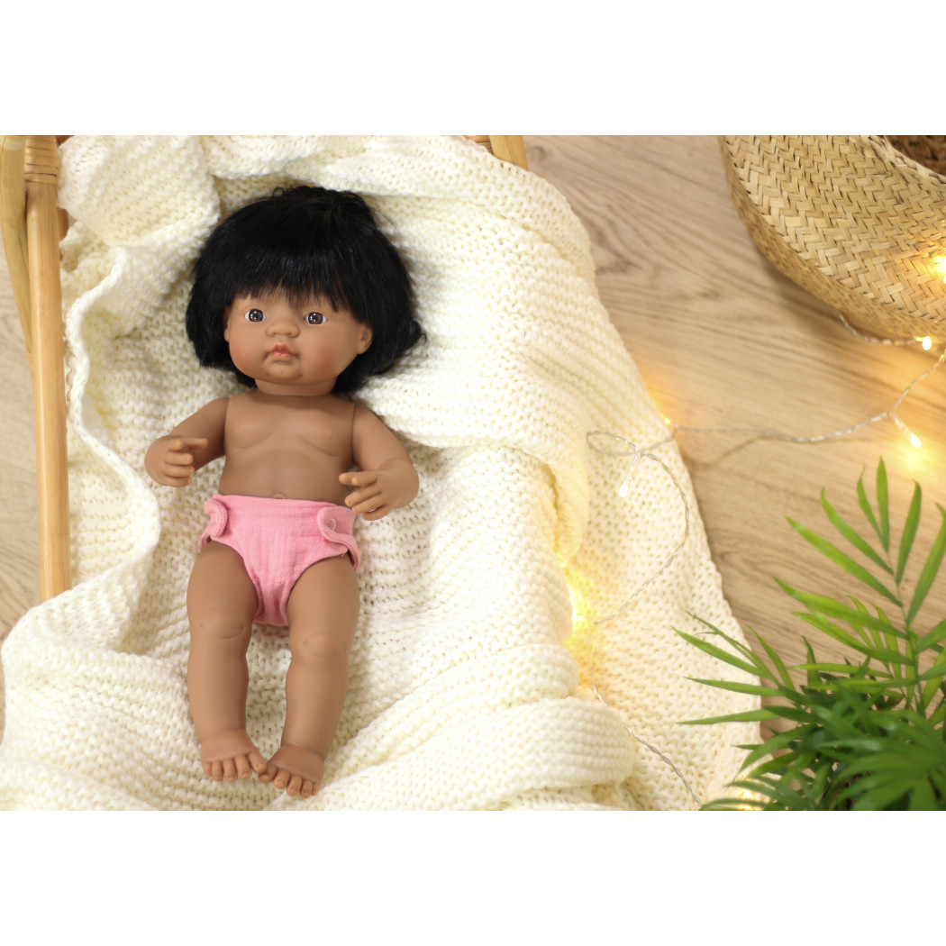 Hiszpanka 38 cm - Lalka Dziewczynka Hiszpanka - Miniland Doll - Miniland