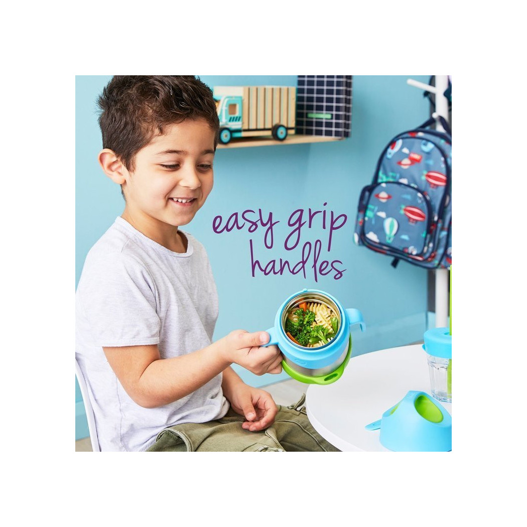 Indigo Rose - Termos na jedzenie - Granatowo/ Liliowy - B.BOX