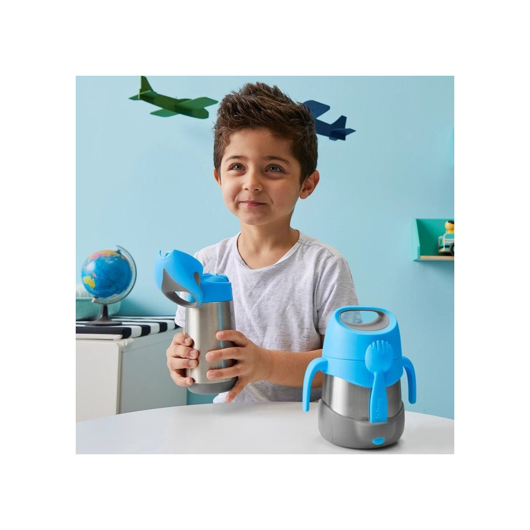 Blue Slate - Termos na jedzenie - Niebiesko/ Stalowy - B.BOX