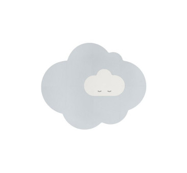 Pearl Grey - Duża Mata Do Zabawy Piankowa Podłogowa - Chmurka Playmat - 175x145 cm - Quut