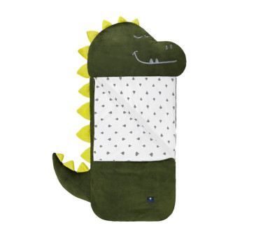 Śpiworek Sleepover L- Zielony Dinozaur - rozm. L - Vestom - Kidspace