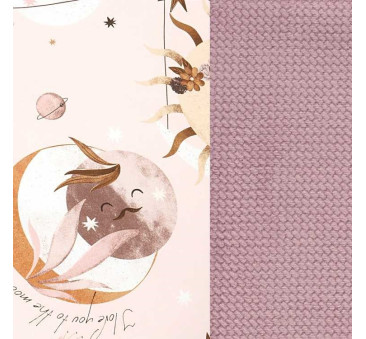 Best Nest - Gniazdko - Fly Me To The Moon Nude & French Lavender - La Millou - By Whatannawears - Velvet Collection