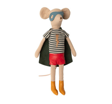 Chłopiec Superbohater 31 cm - Super Hero Mouse - Medium Boy - Maileg