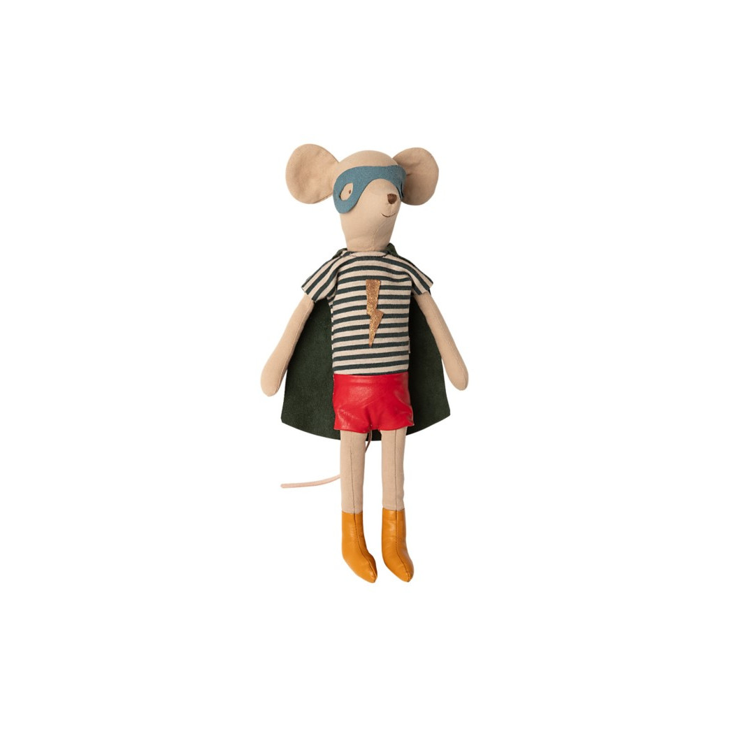 Chłopiec Superbohater 31 cm - Super Hero Mouse - Medium Boy - Maileg