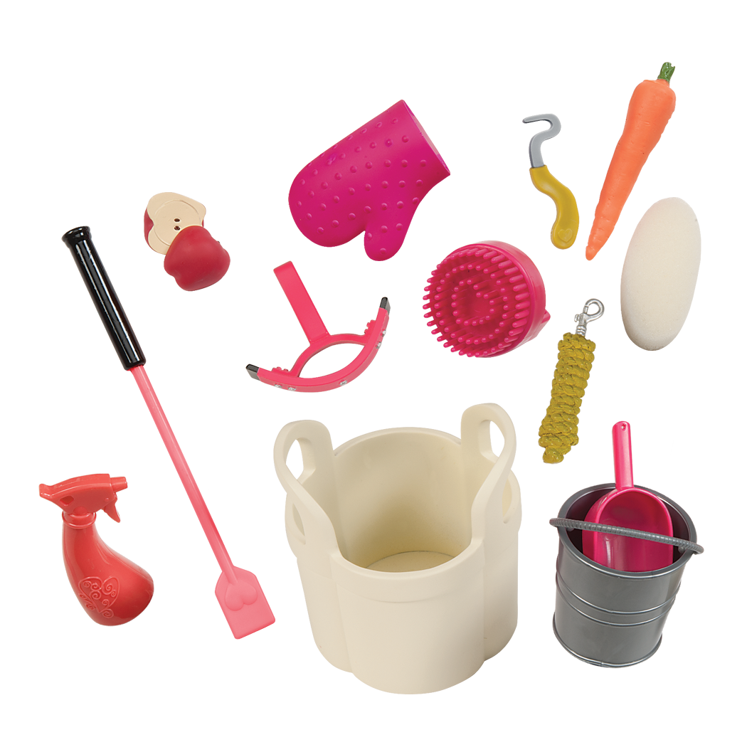 Drewniana Zagroda dla Konia z Akcesoriami - Saddle-up Stables - Our Generation