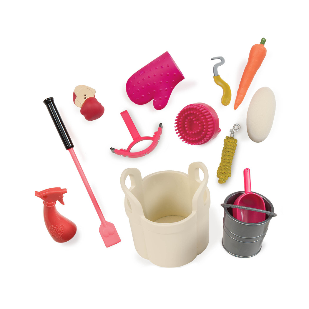 Drewniana Zagroda dla Konia z Akcesoriami - Saddle-up Stables - Our Generation