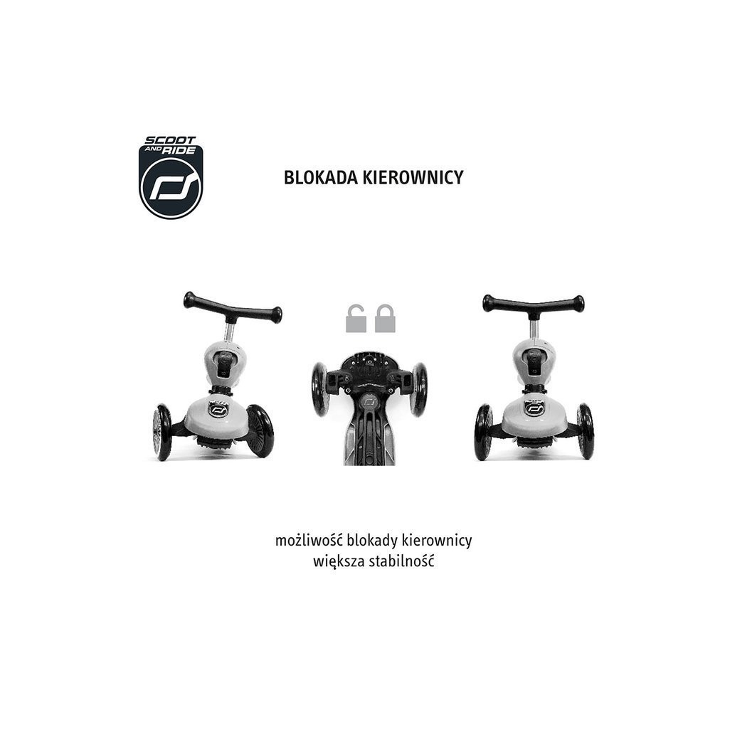 Forest - Highwaykick1 2w1 - Jeździk i hulajnoga 1-5 lat - Scootandride