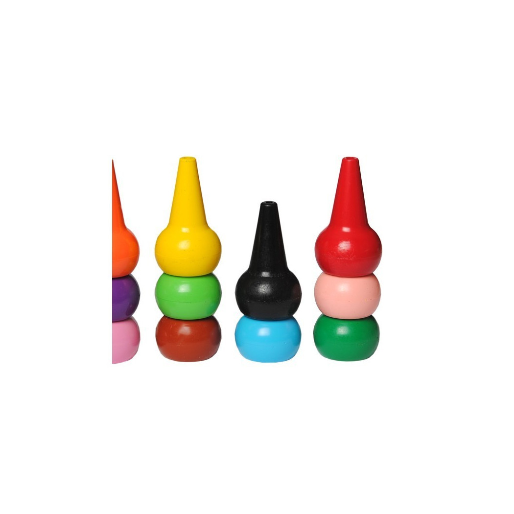 OUTLET Kredki stożkowe Playon Crayon - Primary