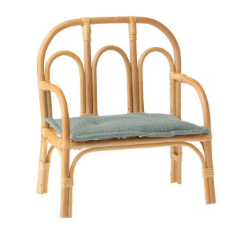 OUTLET Wiklinowa Ławka -  Rattan Bench Medium - Maileg