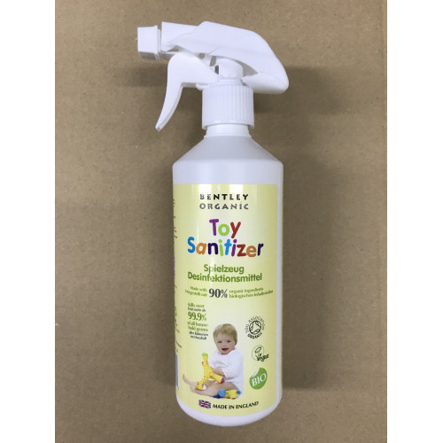 OUTLET Dziecięcy płyn/spray dezynfekujący do mycia zabawek 500 ml - Bentley Organic