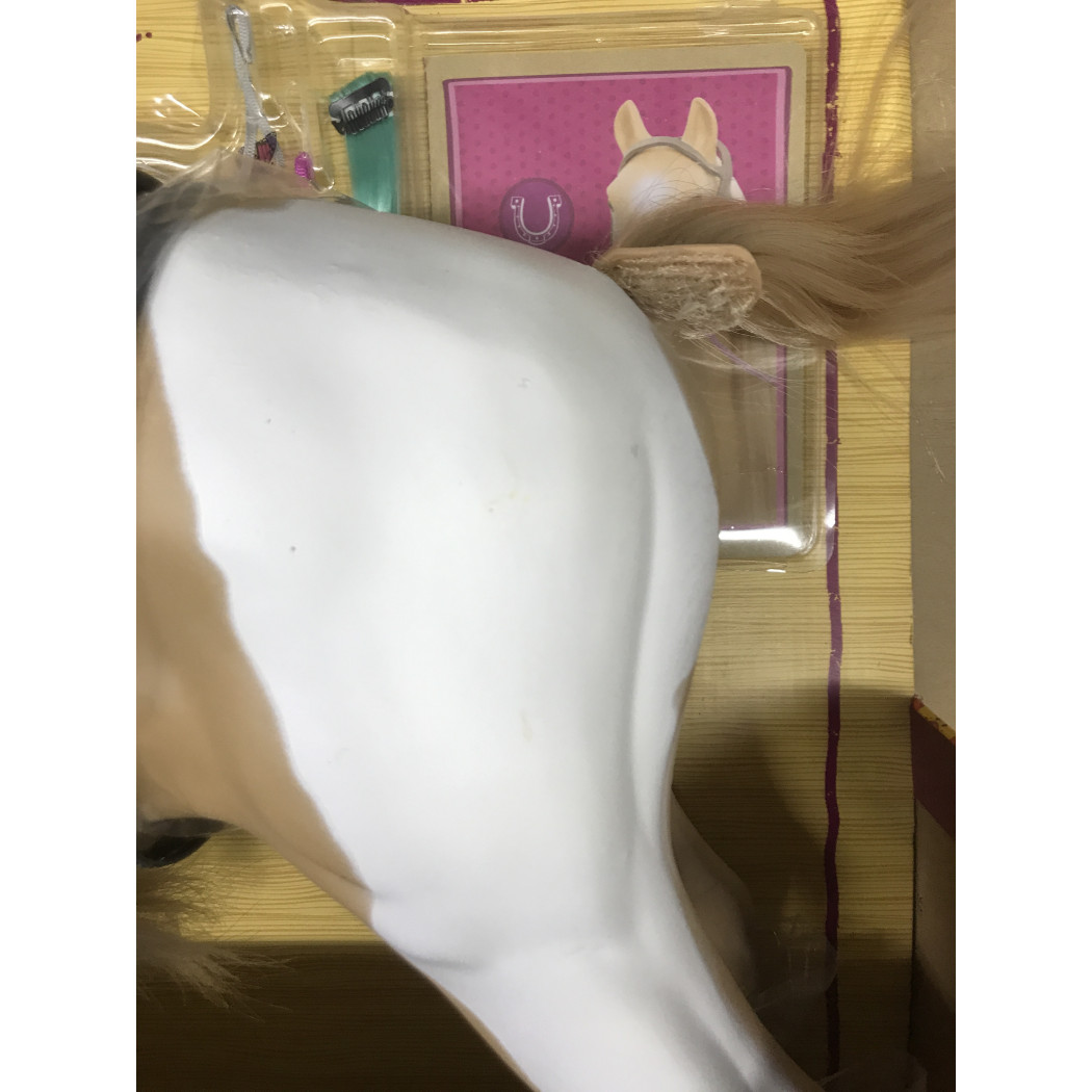 OUTLET Izabelowaty Koń Rasy Palomino - do czesania i stylizacji - 50 cm - Our Generation