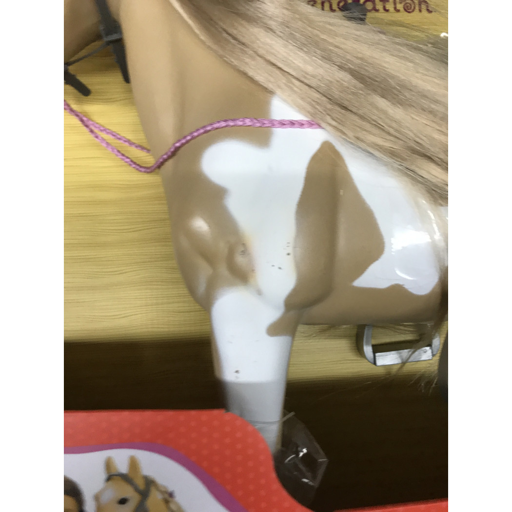 OUTLET Izabelowaty Koń Rasy Palomino - do czesania i stylizacji - 50 cm - Our Generation