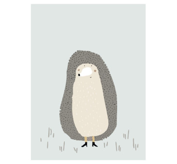 Plakat Jeż - Dekoracja Na Ścianę Mrs. Hedgehog - Trixie