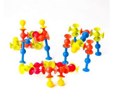 Klocki Przyssawki Squigz MINI 75 elementów - Fat Brain Toy