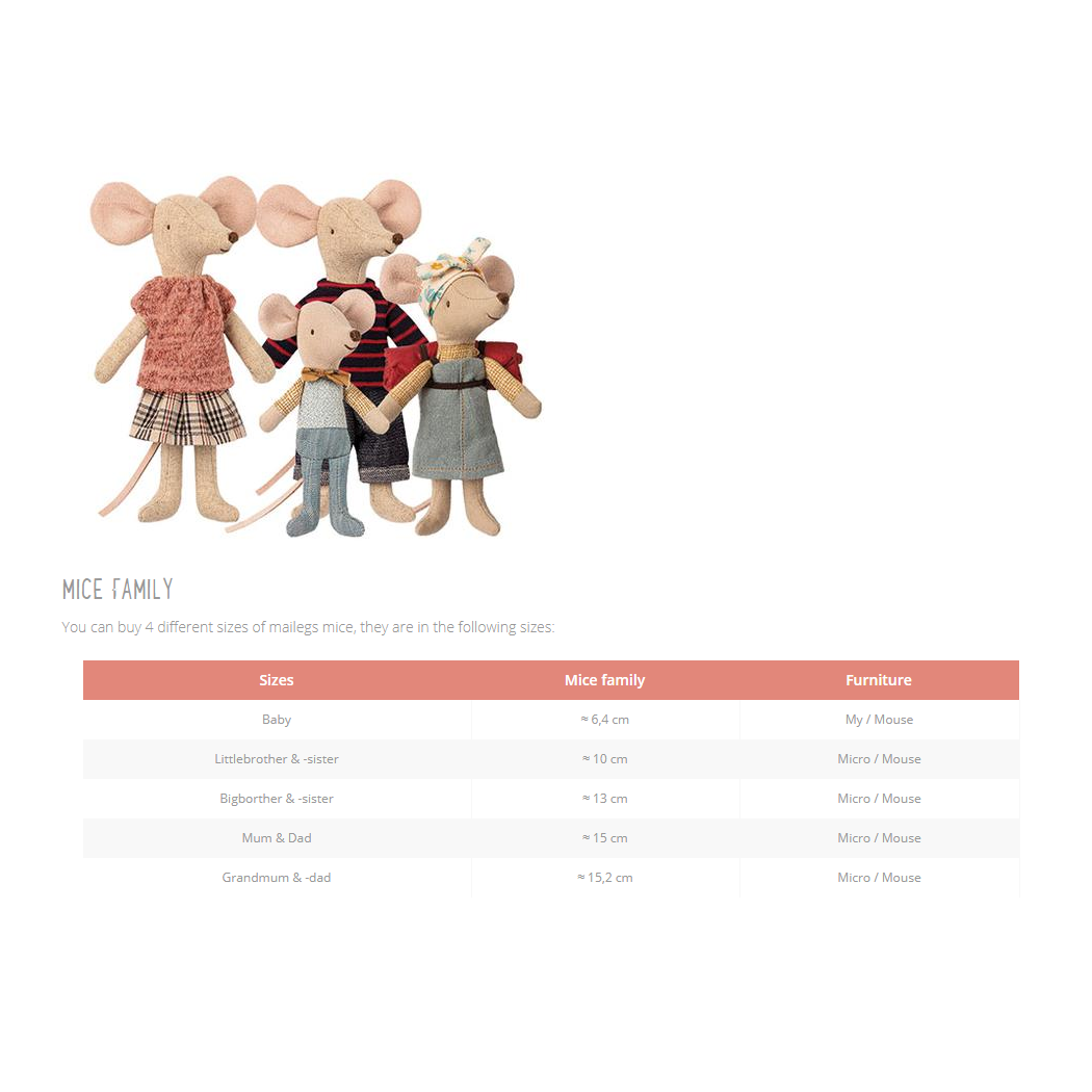 OUTLET Myszka Superbohater W Walizce - Superhero in Suitcase - Little Brother - Bluzka W Miodowe Paski - Maileg