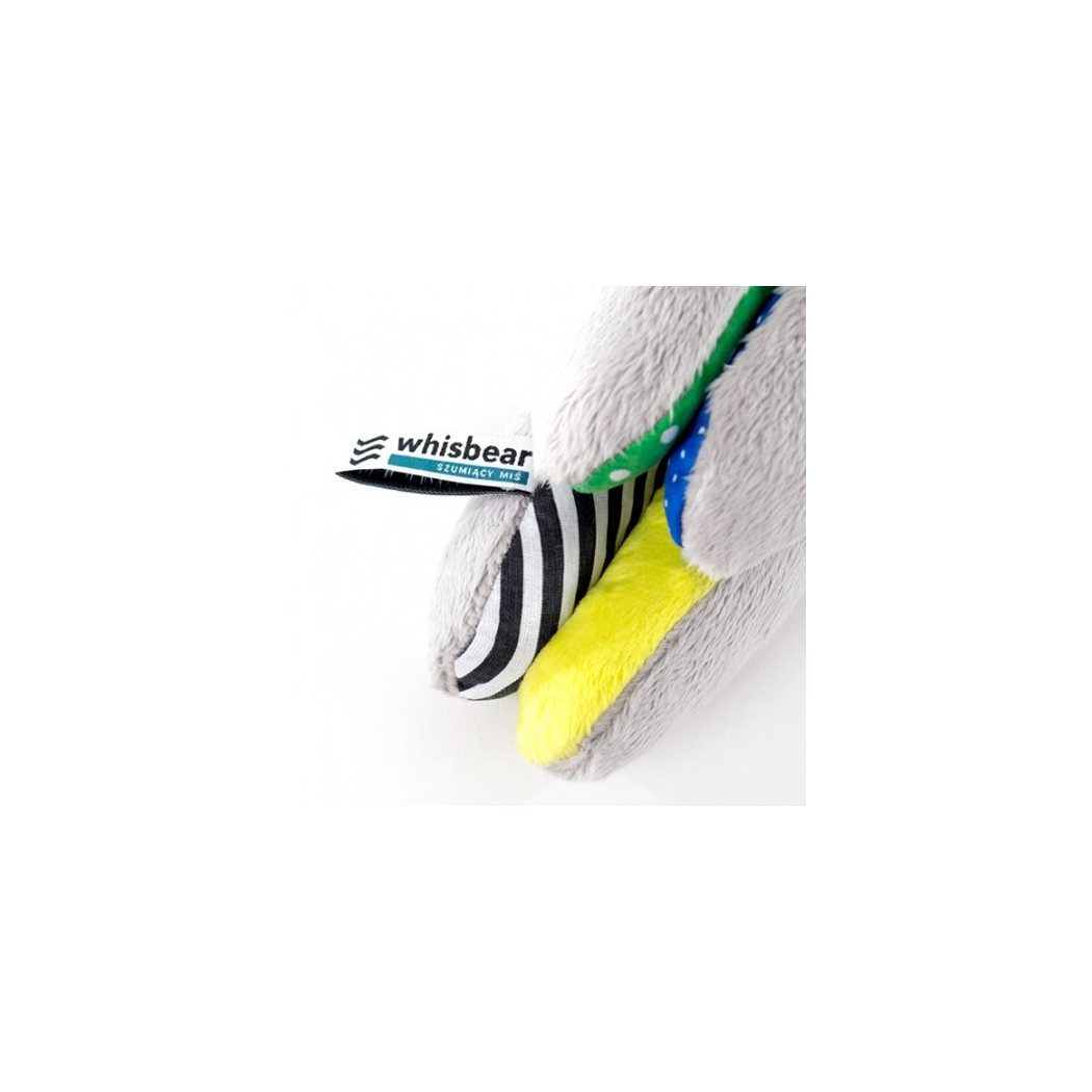 Whisbear Cytryna - Sensor Płaczu - Szumiący Miś z funkcją cry sensor