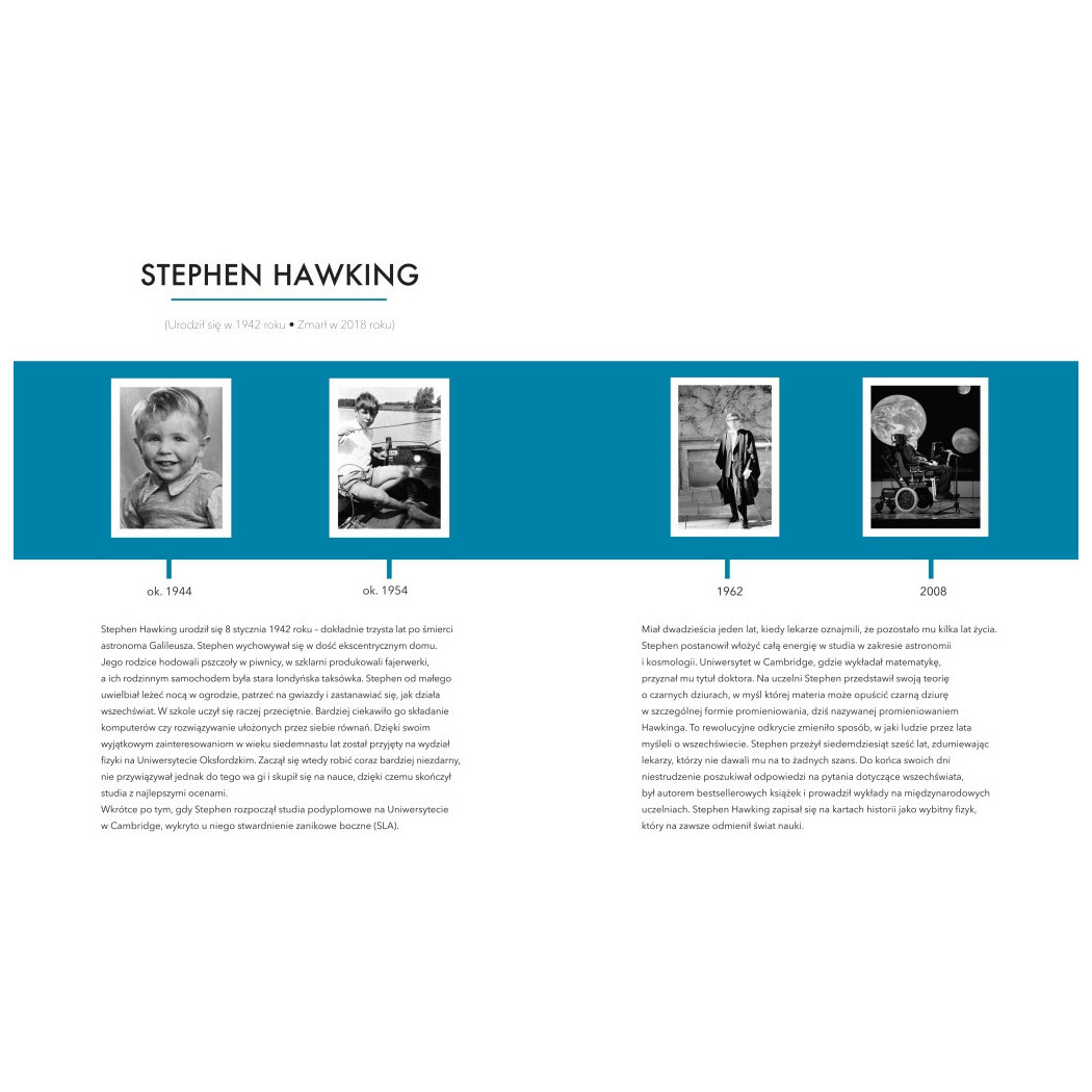 Stephen Hawking - Maria Isabel Sanchez Vegara - Mali WIELCY- Wydawnictwo SmartBooks