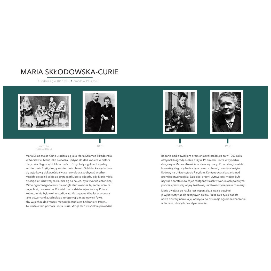 Maria Skłodowska - Curie - Maria Isabel Sanchez Vegara - Mali WIELCY- Wydawnictwo SmartBooks