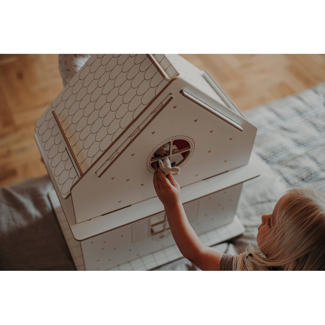 WYPRZEDAŻ Willa MAJA - Domek Dla Lalek Bez Wyposażenia - Milin