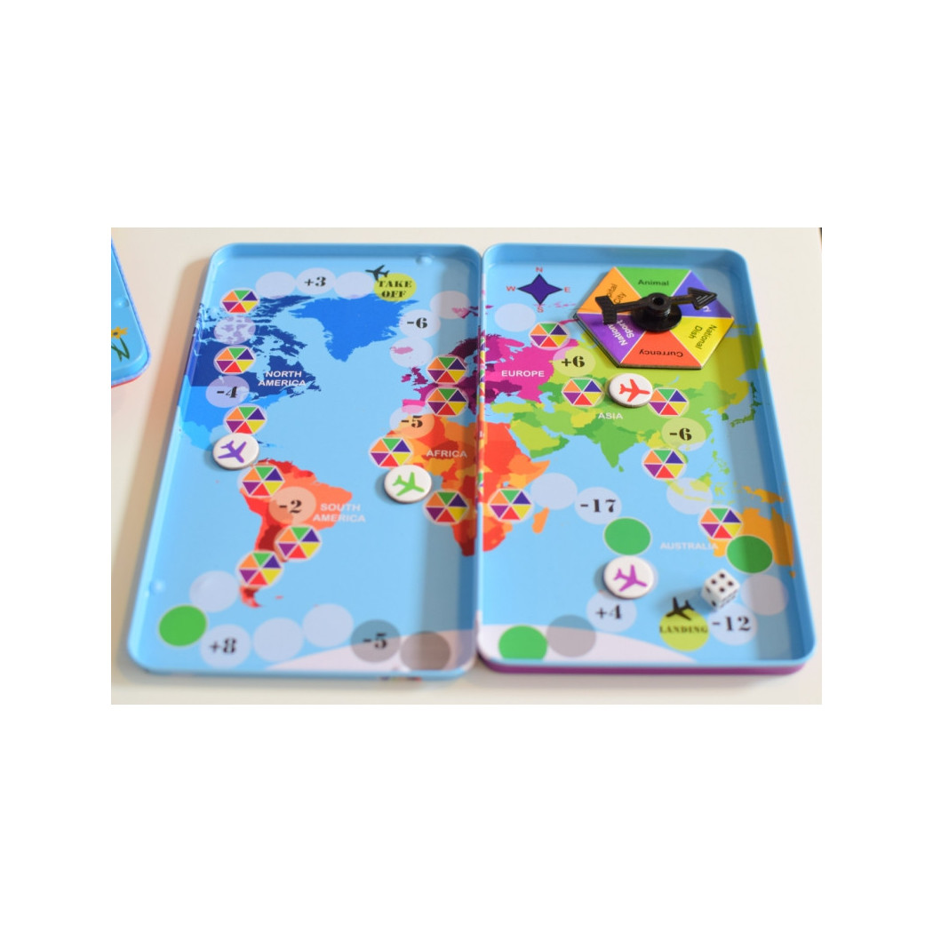 Wyścig Dookoła Świata - Podróżna gra magnetyczna The Purple Cow