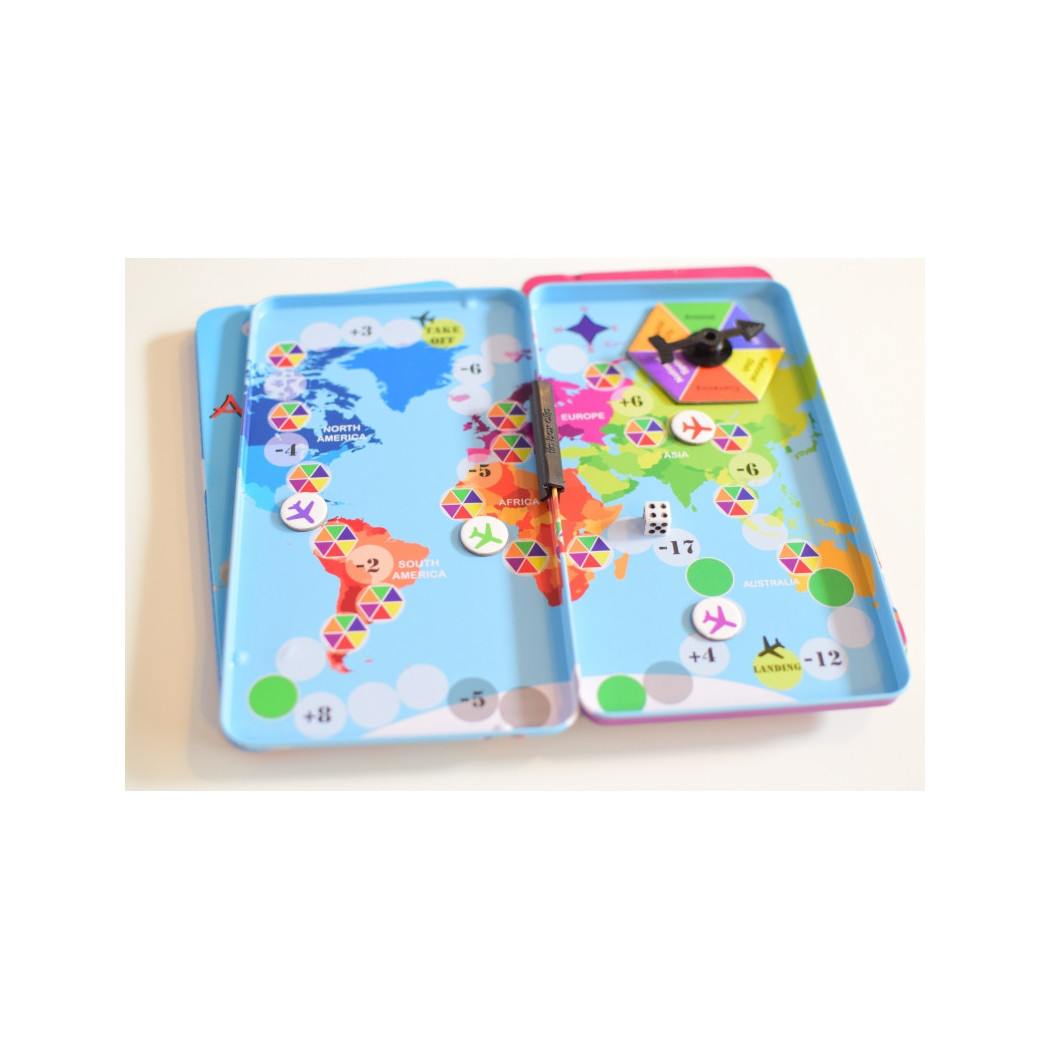 Wyścig Dookoła Świata - Podróżna gra magnetyczna The Purple Cow