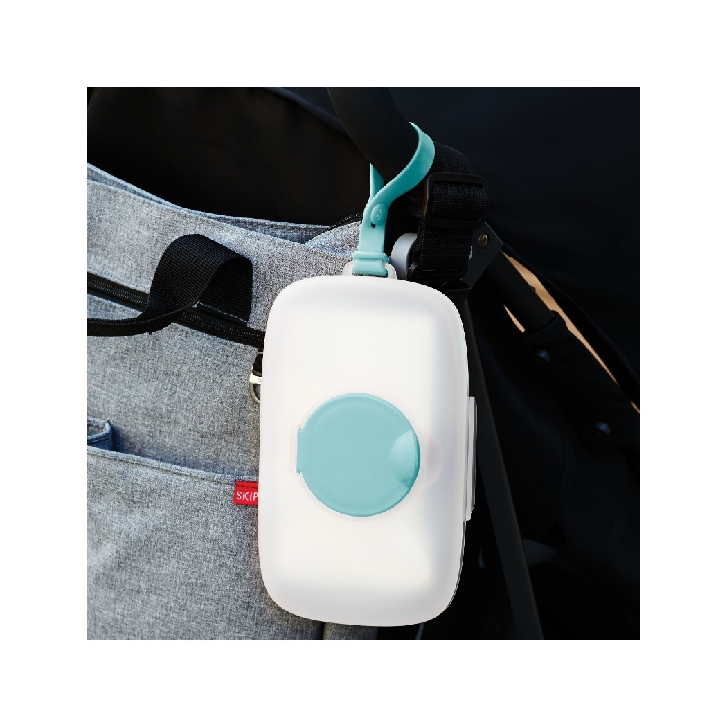 Pojemnik na Mokre Chusteczki Swipes Light Teal - Skip Hop