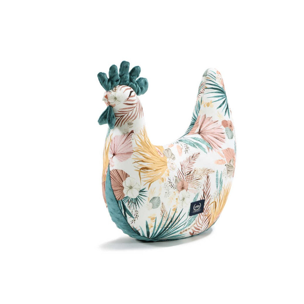 Boho Palms Light & Deep Ocean - Bambusowa Kura Babci Dany - La Millou