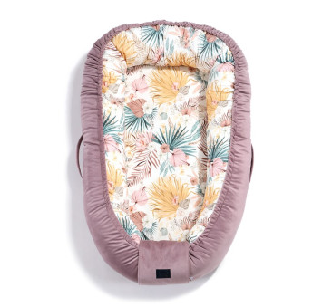 Best Nest - Gniazdko - Boho Palms Light & French Lavender - La Millou - Velvet Collection