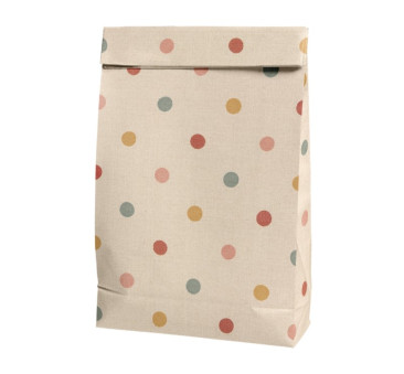 Duża Torebka Papierowa - Big Gift Bag Multi Dots - Maileg