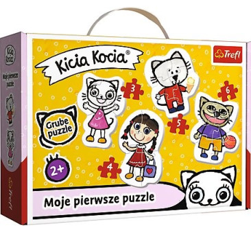 Moje Pierwsze Puzzle - Kicia Kocia - Trefl