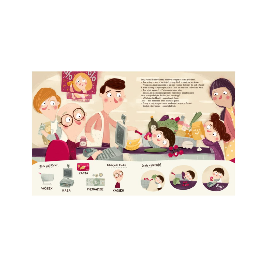 Pucio w Mieście. Zabawy językowe dla młodszych i starszych dzieci - Marta Galewska Kustra - Nasza Księgarnia