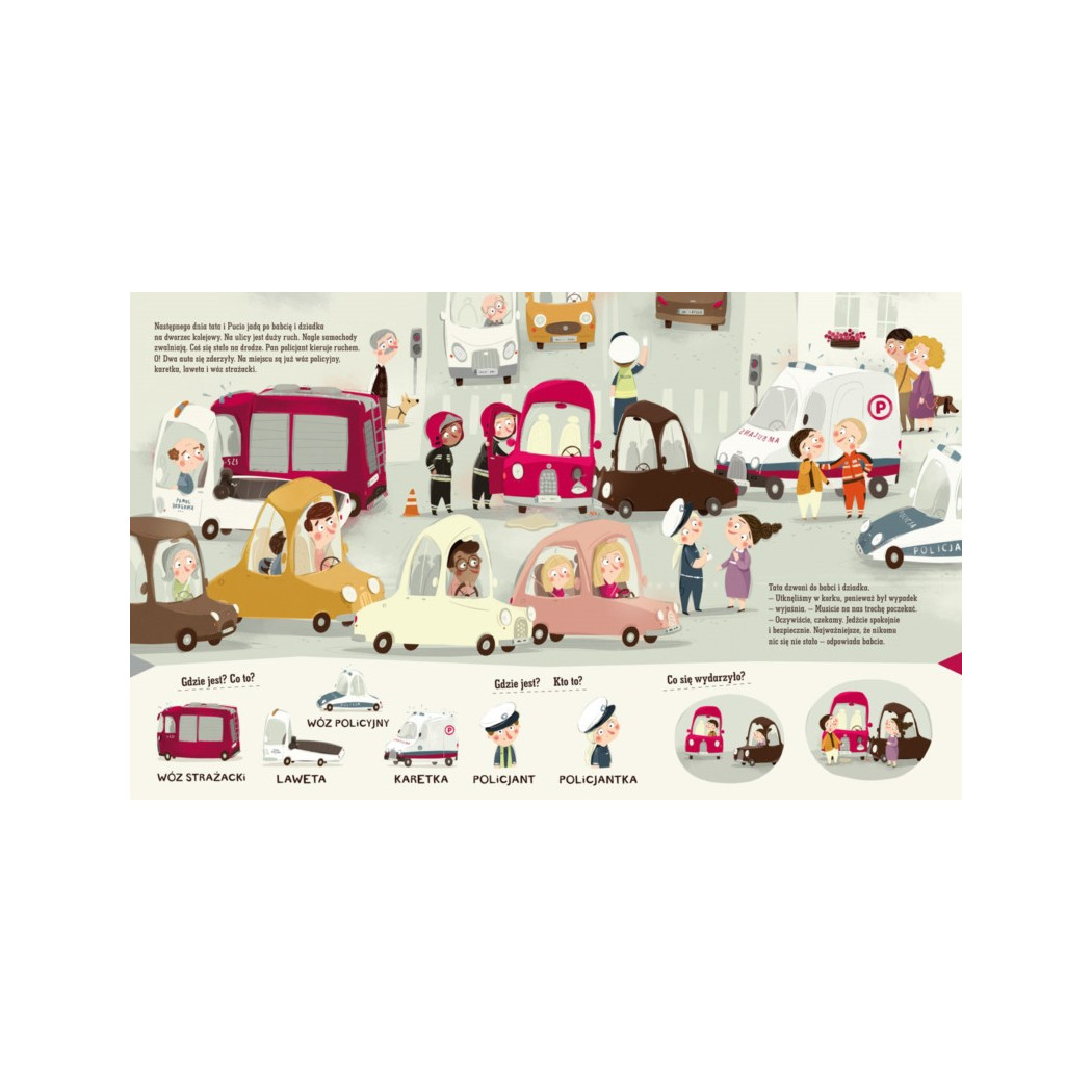 Pucio w Mieście. Zabawy językowe dla młodszych i starszych dzieci - Marta Galewska Kustra - Nasza Księgarnia